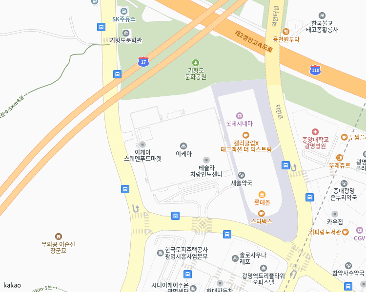 이케아광명점지도